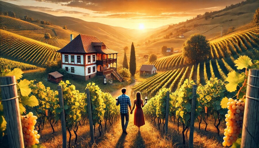 cata de vinos en Rumania