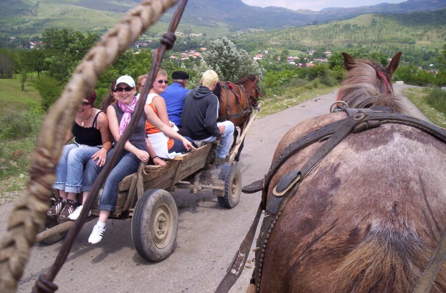 la vida rural en Rumania